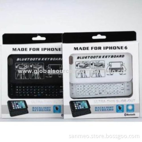 Bluetooth keyboard for iPhone 6, backlightingNew